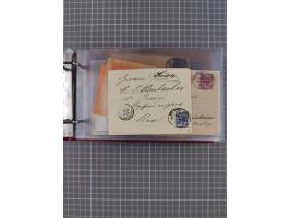 1891/1935 (ca.), umfangreiche Sammlung “DSP LINIE HAMBURG-SÜDAMERIKA I-LV” mit ca. 470 Briefen, Karten und GSK sowie wenigen 