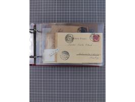 1891/1935 (ca.), umfangreiche Sammlung “DSP LINIE HAMBURG-SÜDAMERIKA I-LV” mit ca. 470 Briefen, Karten und GSK sowie wenigen 