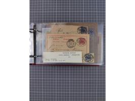 1891/1935 (ca.), umfangreiche Sammlung “DSP LINIE HAMBURG-SÜDAMERIKA I-LV” mit ca. 470 Briefen, Karten und GSK sowie wenigen 