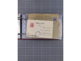 1891/1935 (ca.), umfangreiche Sammlung “DSP LINIE HAMBURG-SÜDAMERIKA I-LV” mit ca. 470 Briefen, Karten und GSK sowie wenigen 