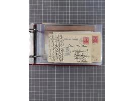 1891/1935 (ca.), umfangreiche Sammlung “DSP LINIE HAMBURG-SÜDAMERIKA I-LV” mit ca. 470 Briefen, Karten und GSK sowie wenigen 