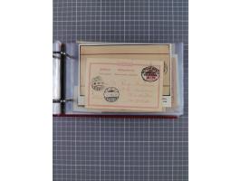 1891/1935 (ca.), umfangreiche Sammlung “DSP LINIE HAMBURG-SÜDAMERIKA I-LV” mit ca. 470 Briefen, Karten und GSK sowie wenigen 