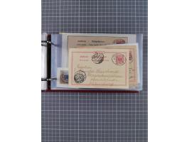 1891/1935 (ca.), umfangreiche Sammlung “DSP LINIE HAMBURG-SÜDAMERIKA I-LV” mit ca. 470 Briefen, Karten und GSK sowie wenigen 