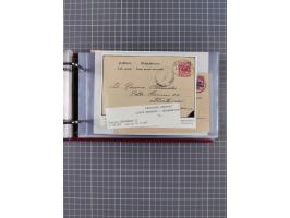 1891/1935 (ca.), umfangreiche Sammlung “DSP LINIE HAMBURG-SÜDAMERIKA I-LV” mit ca. 470 Briefen, Karten und GSK sowie wenigen 