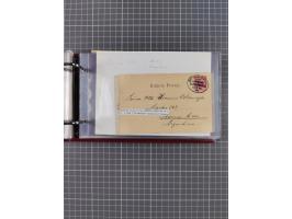 1891/1935 (ca.), umfangreiche Sammlung “DSP LINIE HAMBURG-SÜDAMERIKA I-LV” mit ca. 470 Briefen, Karten und GSK sowie wenigen 