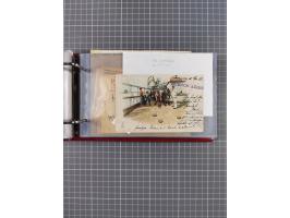 1891/1935 (ca.), umfangreiche Sammlung “DSP LINIE HAMBURG-SÜDAMERIKA I-LV” mit ca. 470 Briefen, Karten und GSK sowie wenigen 