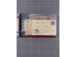 1891/1935 (ca.), umfangreiche Sammlung “DSP LINIE HAMBURG-SÜDAMERIKA I-LV” mit ca. 470 Briefen, Karten und GSK sowie wenigen 