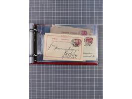 1891/1935 (ca.), umfangreiche Sammlung “DSP LINIE HAMBURG-SÜDAMERIKA I-LV” mit ca. 470 Briefen, Karten und GSK sowie wenigen 