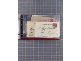 1891/1935 (ca.), umfangreiche Sammlung “DSP LINIE HAMBURG-SÜDAMERIKA I-LV” mit ca. 470 Briefen, Karten und GSK sowie wenigen 