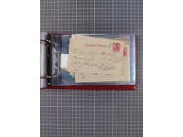 1891/1935 (ca.), umfangreiche Sammlung “DSP LINIE HAMBURG-SÜDAMERIKA I-LV” mit ca. 470 Briefen, Karten und GSK sowie wenigen 