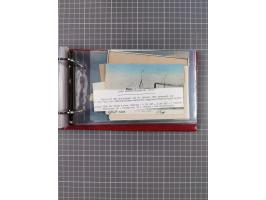 1891/1935 (ca.), umfangreiche Sammlung “DSP LINIE HAMBURG-SÜDAMERIKA I-LV” mit ca. 470 Briefen, Karten und GSK sowie wenigen 