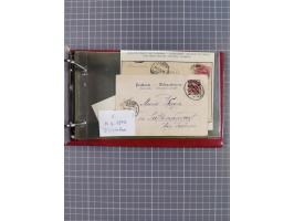 1891/1935 (ca.), umfangreiche Sammlung “DSP LINIE HAMBURG-SÜDAMERIKA I-LV” mit ca. 470 Briefen, Karten und GSK sowie wenigen 