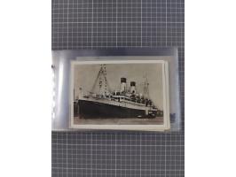 1925/35, kleine Sammlung Flaggenstempel “DSP HAMBURG-SÜDAMERIKA” mit ca. 90 Briefen, Karten und GSK, dabei u.a. zwei R-Briefe