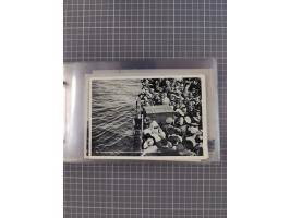 1925/35, kleine Sammlung Flaggenstempel “DSP HAMBURG-SÜDAMERIKA” mit ca. 90 Briefen, Karten und GSK, dabei u.a. zwei R-Briefe