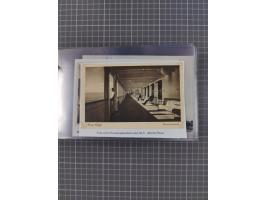 1925/35, kleine Sammlung Flaggenstempel “DSP HAMBURG-SÜDAMERIKA” mit ca. 90 Briefen, Karten und GSK, dabei u.a. zwei R-Briefe