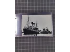 1925/35, kleine Sammlung Flaggenstempel “DSP HAMBURG-SÜDAMERIKA” mit ca. 90 Briefen, Karten und GSK, dabei u.a. zwei R-Briefe