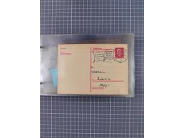 1925/35, kleine Sammlung Flaggenstempel “DSP HAMBURG-SÜDAMERIKA” mit ca. 90 Briefen, Karten und GSK, dabei u.a. zwei R-Briefe