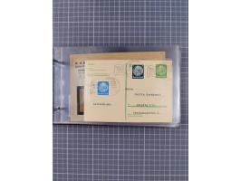 1925/35, kleine Sammlung Flaggenstempel “DSP HAMBURG-SÜDAMERIKA” mit ca. 90 Briefen, Karten und GSK, dabei u.a. zwei R-Briefe