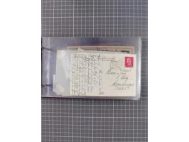 1925/35, kleine Sammlung Flaggenstempel “DSP HAMBURG-SÜDAMERIKA” mit ca. 90 Briefen, Karten und GSK, dabei u.a. zwei R-Briefe