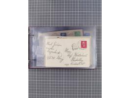 1925/35, kleine Sammlung Flaggenstempel “DSP HAMBURG-SÜDAMERIKA” mit ca. 90 Briefen, Karten und GSK, dabei u.a. zwei R-Briefe