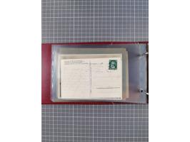 1925/35, kleine Sammlung Flaggenstempel “DSP HAMBURG-SÜDAMERIKA” mit ca. 90 Briefen, Karten und GSK, dabei u.a. zwei R-Briefe