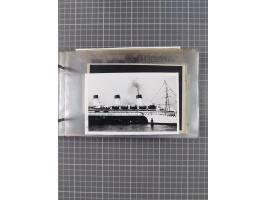 1925/35, kleine Sammlung Flaggenstempel “DSP HAMBURG-SÜDAMERIKA” mit ca. 90 Briefen, Karten und GSK, dabei u.a. zwei R-Briefe