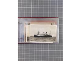 1925/35, kleine Sammlung Flaggenstempel “DSP HAMBURG-SÜDAMERIKA” mit ca. 90 Briefen, Karten und GSK, dabei u.a. zwei R-Briefe