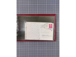 1925/35, kleine Sammlung Flaggenstempel “DSP HAMBURG-SÜDAMERIKA” mit ca. 90 Briefen, Karten und GSK, dabei u.a. zwei R-Briefe