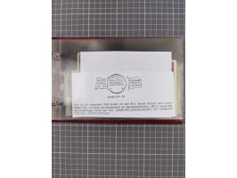 1925/35, kleine Sammlung Flaggenstempel “DSP HAMBURG-SÜDAMERIKA” mit ca. 90 Briefen, Karten und GSK, dabei u.a. zwei R-Briefe