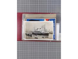 1925/35, kleine Sammlung Flaggenstempel “DSP HAMBURG-SÜDAMERIKA” mit ca. 90 Briefen, Karten und GSK, dabei u.a. zwei R-Briefe