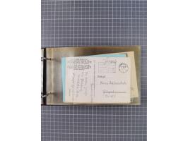 1934/39, Sammlung “Kraft durch Freude” mit ca. 240 Briefen, Karten und GSK inkl. Stempel des "LLOYD BREMEN", dazu Fotos, Schi