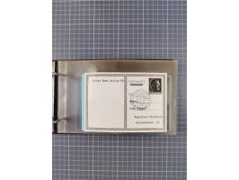 1934/39, Sammlung “Kraft durch Freude” mit ca. 240 Briefen, Karten und GSK inkl. Stempel des "LLOYD BREMEN", dazu Fotos, Schi