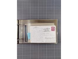 1934/39, Sammlung “Kraft durch Freude” mit ca. 240 Briefen, Karten und GSK inkl. Stempel des "LLOYD BREMEN", dazu Fotos, Schi