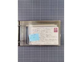 1934/39, Sammlung “Kraft durch Freude” mit ca. 240 Briefen, Karten und GSK inkl. Stempel des "LLOYD BREMEN", dazu Fotos, Schi