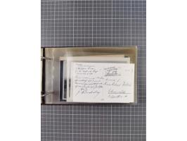 1934/39, Sammlung “Kraft durch Freude” mit ca. 240 Briefen, Karten und GSK inkl. Stempel des "LLOYD BREMEN", dazu Fotos, Schi