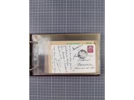 1934/39, Sammlung “Kraft durch Freude” mit ca. 240 Briefen, Karten und GSK inkl. Stempel des "LLOYD BREMEN", dazu Fotos, Schi