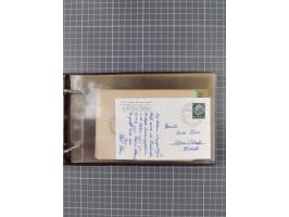 1934/39, Sammlung “Kraft durch Freude” mit ca. 240 Briefen, Karten und GSK inkl. Stempel des "LLOYD BREMEN", dazu Fotos, Schi