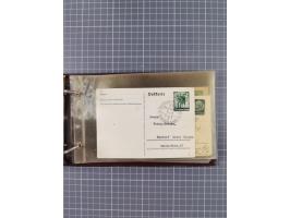 1934/39, Sammlung “Kraft durch Freude” mit ca. 240 Briefen, Karten und GSK inkl. Stempel des "LLOYD BREMEN", dazu Fotos, Schi