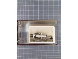 1934/39, Sammlung “Kraft durch Freude” mit ca. 240 Briefen, Karten und GSK inkl. Stempel des "LLOYD BREMEN", dazu Fotos, Schi