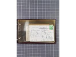 1934/39, Sammlung “Kraft durch Freude” mit ca. 240 Briefen, Karten und GSK inkl. Stempel des "LLOYD BREMEN", dazu Fotos, Schi