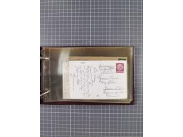 1934/39, Sammlung “Kraft durch Freude” mit ca. 240 Briefen, Karten und GSK inkl. Stempel des "LLOYD BREMEN", dazu Fotos, Schi