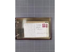 1934/39, Sammlung “Kraft durch Freude” mit ca. 240 Briefen, Karten und GSK inkl. Stempel des "LLOYD BREMEN", dazu Fotos, Schi