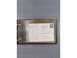 1934/39, Sammlung “Kraft durch Freude” mit ca. 240 Briefen, Karten und GSK inkl. Stempel des "LLOYD BREMEN", dazu Fotos, Schi