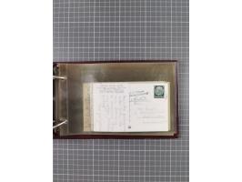 1934/39, Sammlung “Kraft durch Freude” mit ca. 240 Briefen, Karten und GSK inkl. Stempel des "LLOYD BREMEN", dazu Fotos, Schi