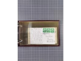 1934/39, Sammlung “Kraft durch Freude” mit ca. 240 Briefen, Karten und GSK inkl. Stempel des "LLOYD BREMEN", dazu Fotos, Schi