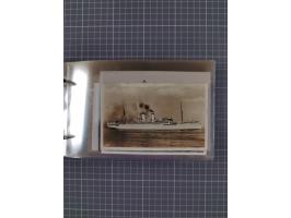 1934/39, Sammlung “Kraft durch Freude” mit ca. 240 Briefen, Karten und GSK inkl. Stempel des "LLOYD BREMEN", dazu Fotos, Schi