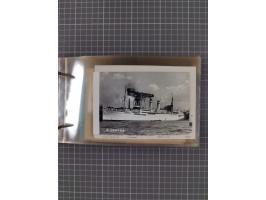 1934/39, Sammlung “Kraft durch Freude” mit ca. 240 Briefen, Karten und GSK inkl. Stempel des "LLOYD BREMEN", dazu Fotos, Schi