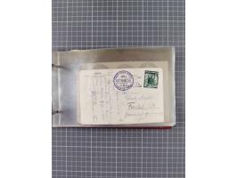 1934/39, Sammlung “Kraft durch Freude” mit ca. 240 Briefen, Karten und GSK inkl. Stempel des "LLOYD BREMEN", dazu Fotos, Schi