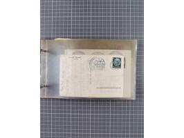 1934/39, Sammlung “Kraft durch Freude” mit ca. 240 Briefen, Karten und GSK inkl. Stempel des "LLOYD BREMEN", dazu Fotos, Schi