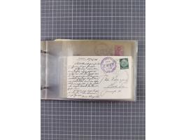 1934/39, Sammlung “Kraft durch Freude” mit ca. 240 Briefen, Karten und GSK inkl. Stempel des "LLOYD BREMEN", dazu Fotos, Schi